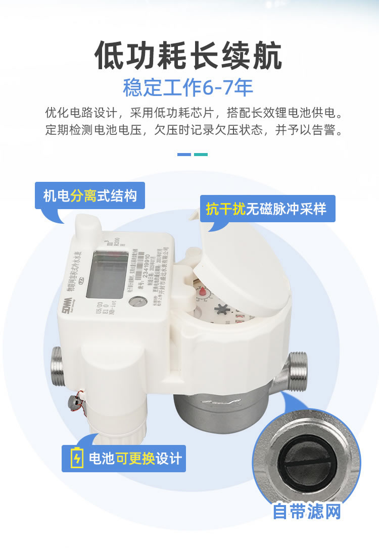 容積式直飲水遠傳水表